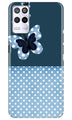 White dots Butterfly Case for Realme 9 5G