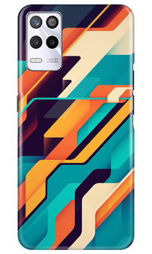Modern Art Mobile Back Case for Realme 9 5G (Design - 201)