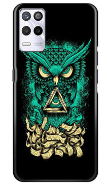 Owl Mobile Back Case for Realme 9 5G (Design - 317)