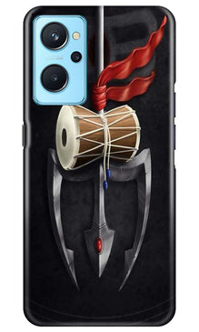 Lord Shiva Mahakal Mobile Back Case for Realme 9i (Design - 1)