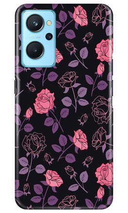 Rose Black Background Case for Realme 9i