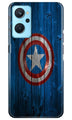 Captain America Superhero Case for Realme 9i  (Design - 118)