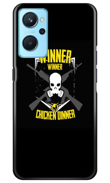 Winner Winner Chicken Dinner Mobile Back Case for Realme 9i  (Design - 147)