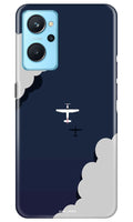 Clouds Plane Case for Realme 9i (Design - 165)