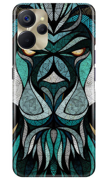 Lion Mobile Back Case for Realme 9i 5G (Design - 97)