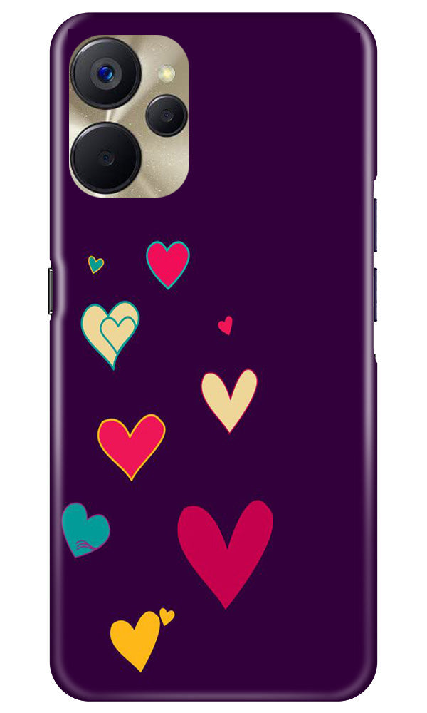 Purple Background Case for Realme 9i 5G  (Design - 107)