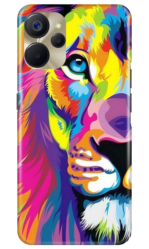 Colorful Lion Case for Realme 9i 5G  (Design - 110)