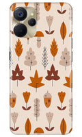 Leaf Pattern Art Case for Realme 9i 5G  (Design - 132)
