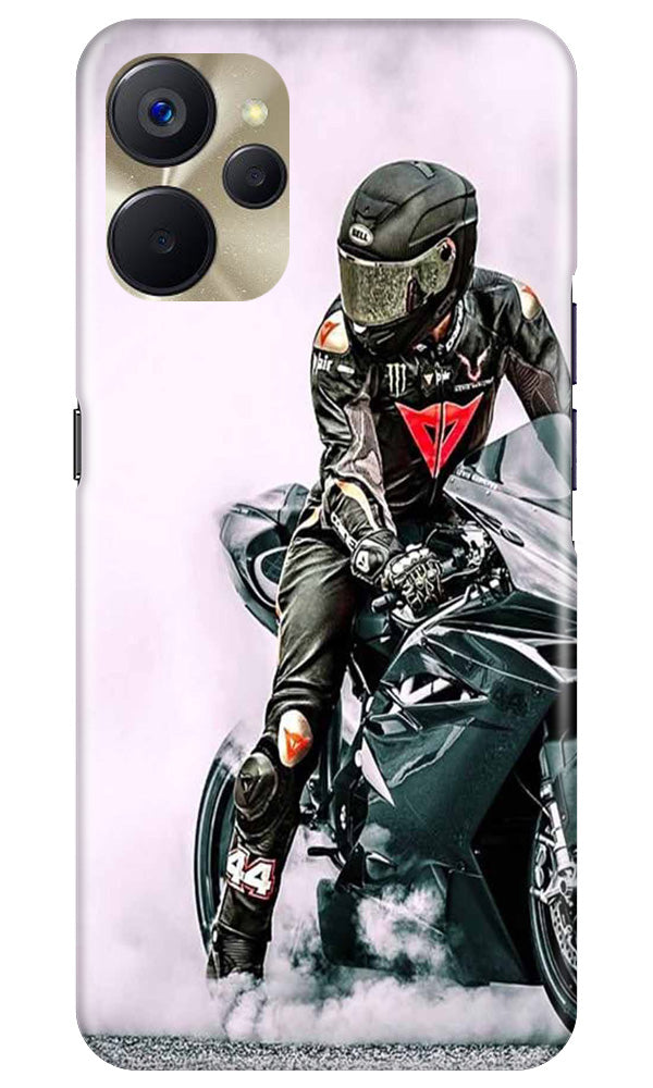 Biker Mobile Back Case for Realme 9i 5G (Design - 342)