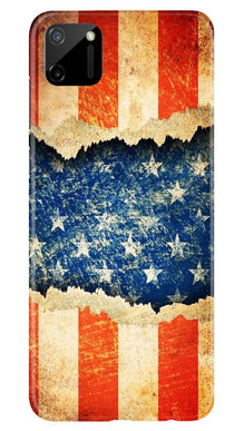 United Kingdom Mobile Back Case for Realme C11 (Design - 52)