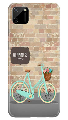 Happiness Mobile Back Case for Realme C11 (Design - 53)