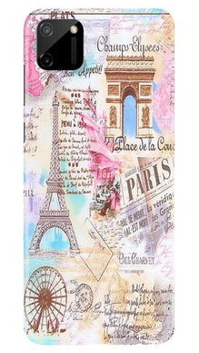 Paris Eiftel Tower Mobile Back Case for Realme C11 (Design - 54)
