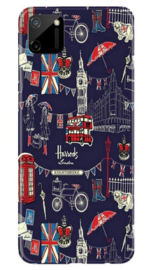 Love London Mobile Back Case for Realme C11 (Design - 75)