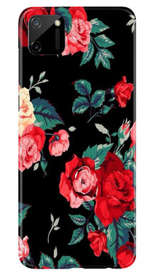 Red Rose2 Mobile Back Case for Realme C11 (Design - 81)