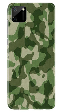 Army Camouflage Mobile Back Case for Realme C11  (Design - 106)