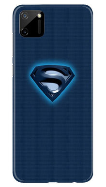 Superman Superhero Mobile Back Case for Realme C11  (Design - 117)
