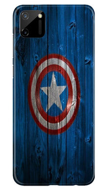 Captain America Superhero Mobile Back Case for Realme C11  (Design - 118)