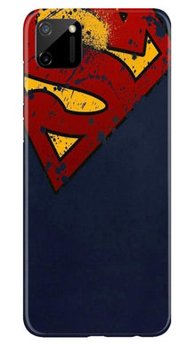 Superman Superhero Mobile Back Case for Realme C11  (Design - 125)