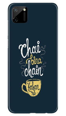 Chai Bina Chain Kahan Mobile Back Case for Realme C11  (Design - 144)