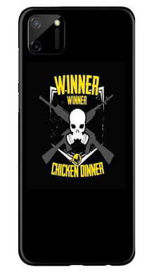 Winner Winner Chicken Dinner Mobile Back Case for Realme C11  (Design - 178)