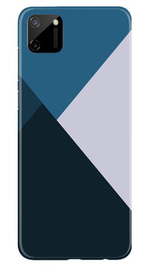Blue Shades Mobile Back Case for Realme C11 (Design - 188)