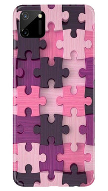Puzzle Mobile Back Case for Realme C11 (Design - 199)