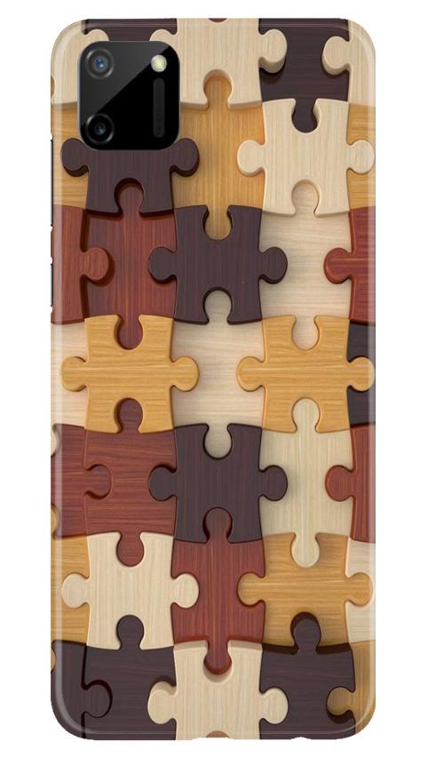 Puzzle Pattern Case for Realme C11 (Design No. 217)