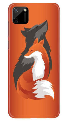 Wolf  Mobile Back Case for Realme C11 (Design - 224)