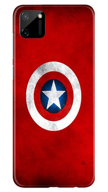 Captain America Mobile Back Case for Realme C11 (Design - 249)