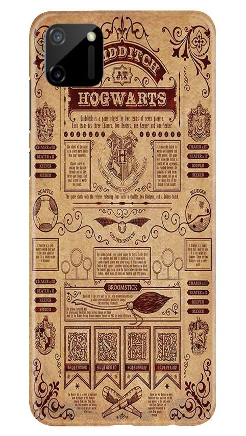 Hogwarts Mobile Back Case for Realme C11 (Design - 304)