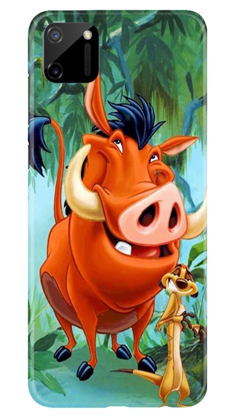 Timon and Pumbaa Mobile Back Case for Realme C11 (Design - 305)
