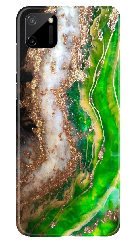 Marble Texture Mobile Back Case for Realme C11 (Design - 307)