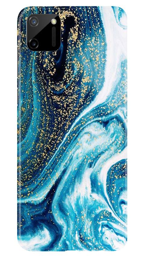 Marble Texture Mobile Back Case for Realme C11 (Design - 308)
