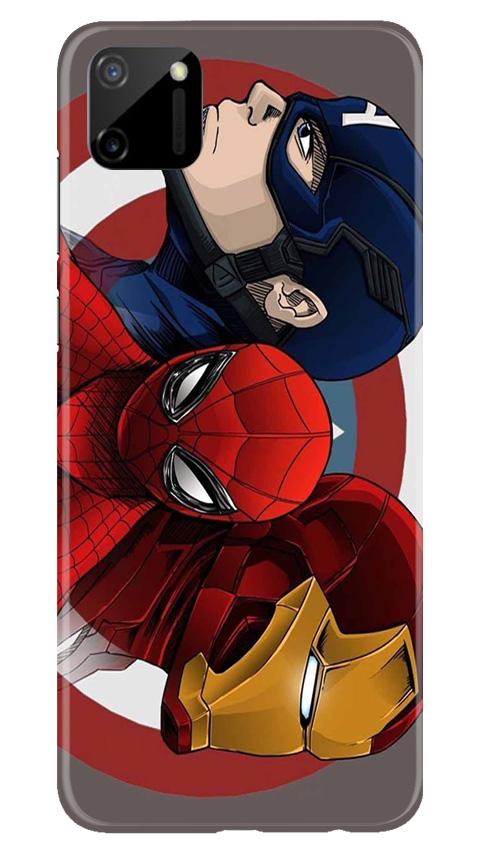 Superhero Mobile Back Case for Realme C11 (Design - 311)