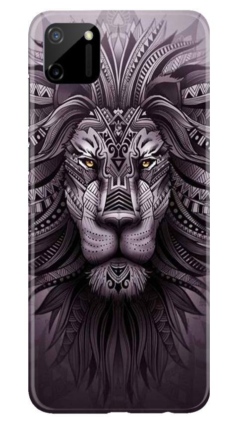 Lion Mobile Back Case for Realme C11 (Design - 315)