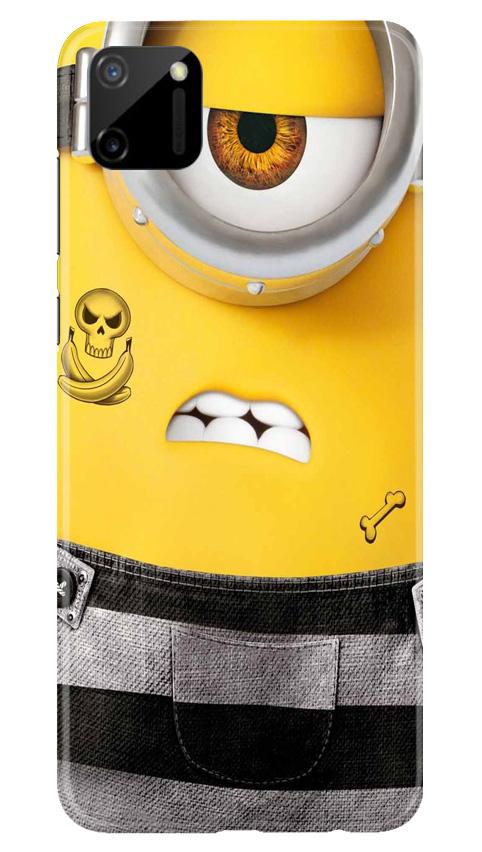 Minion Mobile Back Case for Realme C11 (Design - 324)