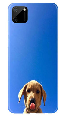 Dog Mobile Back Case for Realme C11 (Design - 332)