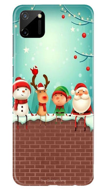 Santa Claus Mobile Back Case for Realme C11 (Design - 334)