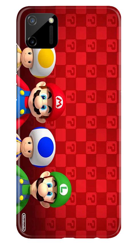 Mario Mobile Back Case for Realme C11 (Design - 337)