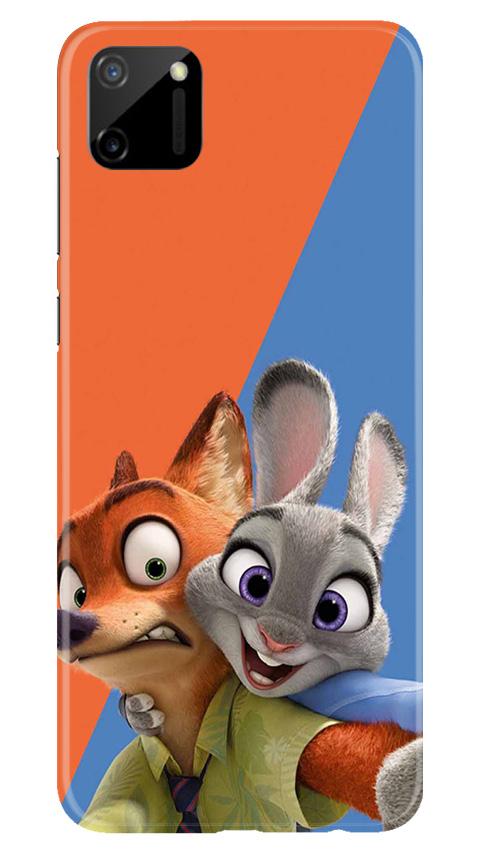 Cartoon Mobile Back Case for Realme C11 (Design - 346)