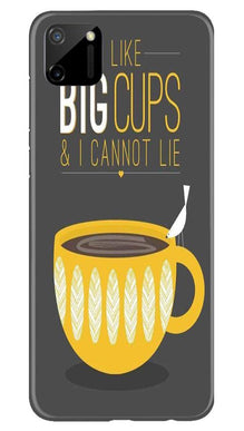 Big Cups Coffee Mobile Back Case for Realme C11 (Design - 352)
