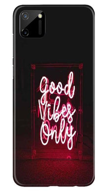 Good Vibes Only Mobile Back Case for Realme C11 (Design - 354)