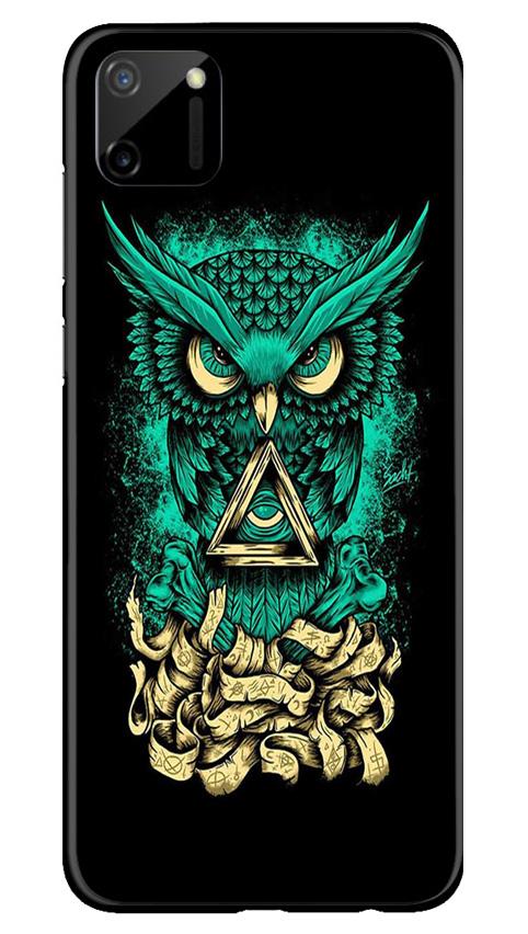 Owl Mobile Back Case for Realme C11 (Design - 358)