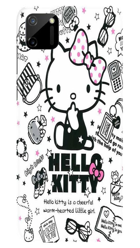 Hello Kitty Mobile Back Case for Realme C11 (Design - 361)