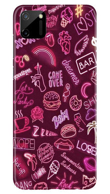 Party Theme Mobile Back Case for Realme C11 (Design - 392)