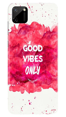 Good Vibes Only Mobile Back Case for Realme C11 (Design - 393)