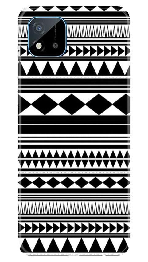 Black white Pattern Case for Realme C20