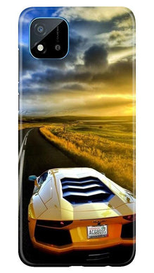 Car lovers Mobile Back Case for Realme C20 (Design - 46)
