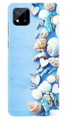 Sea Shells2 Mobile Back Case for Realme C20 (Design - 64)