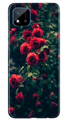 Red Rose Mobile Back Case for Realme C20 (Design - 66)